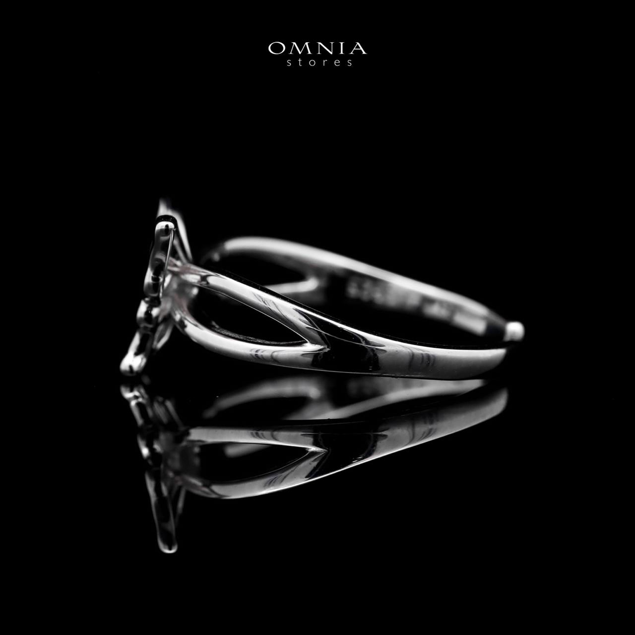 Omnia Aaliyah Butterfly Ring in High Quality 925 Silver - OMNIASTORES UAE