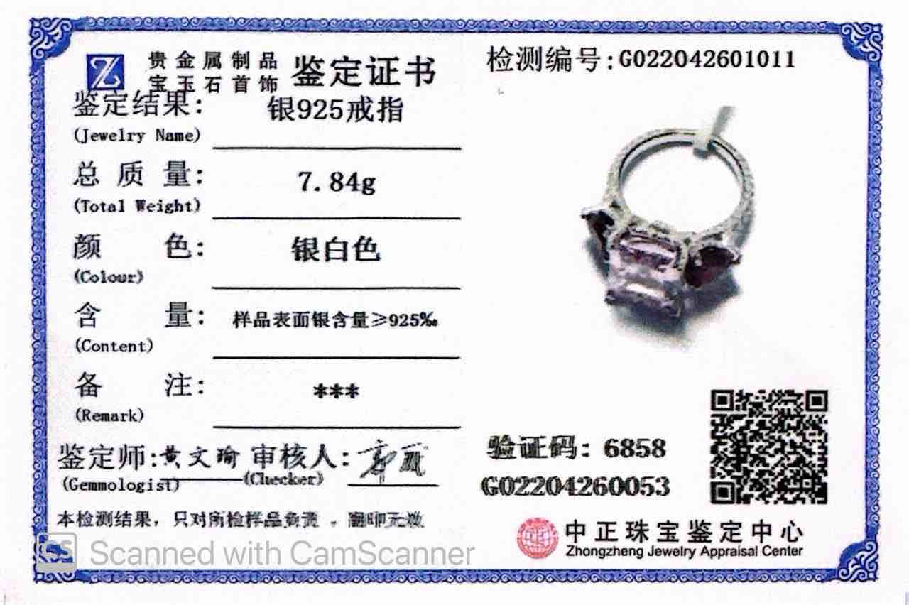 Omnia Salima Multi Color Silver Ring In 925 Silver High Quality Certified Lab Crafted Stones