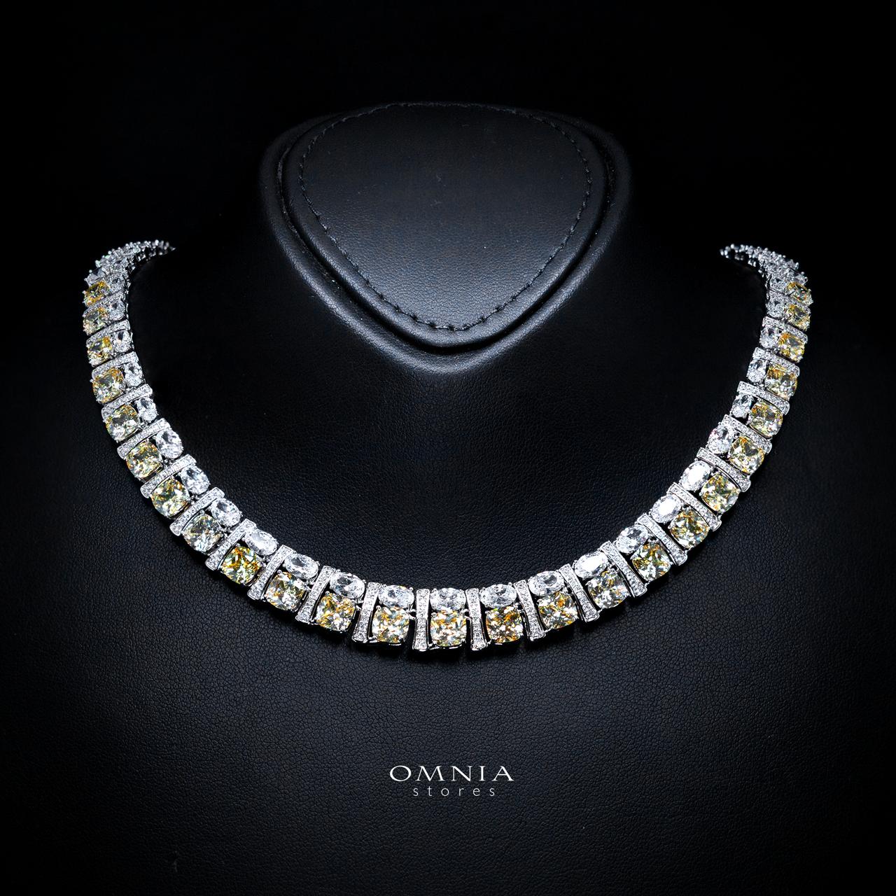 Marley Yellow Bridal Full Set with High-Quality Simulated Diamonds – Rhodium Plated