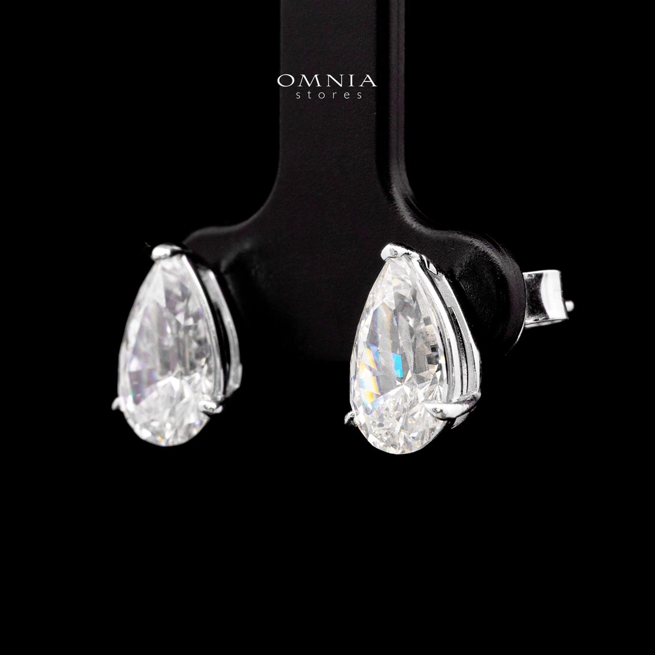 Kelsea Earring with Certificate, High-Quality Premium Simulated Diamonds in 925 Sterling Silver