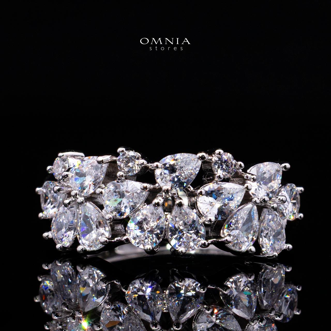 Safira White Luxury Bridal Full Jewelry Set with High-Quality Premium Simulated Diamonds