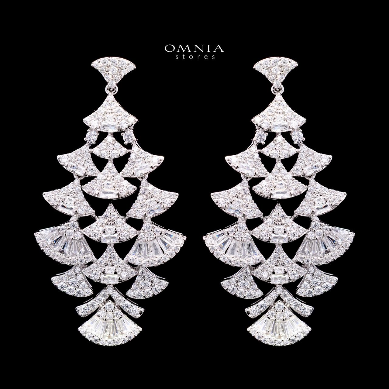 Jemila Luxury Bridal Full Set with High-Quality Simulated Diamonds – Rhodium Plated