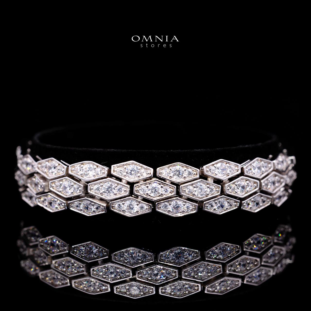 Coleen Luxury Bridal Full Set with High-Quality Simulated Diamonds – Rhodium Plated