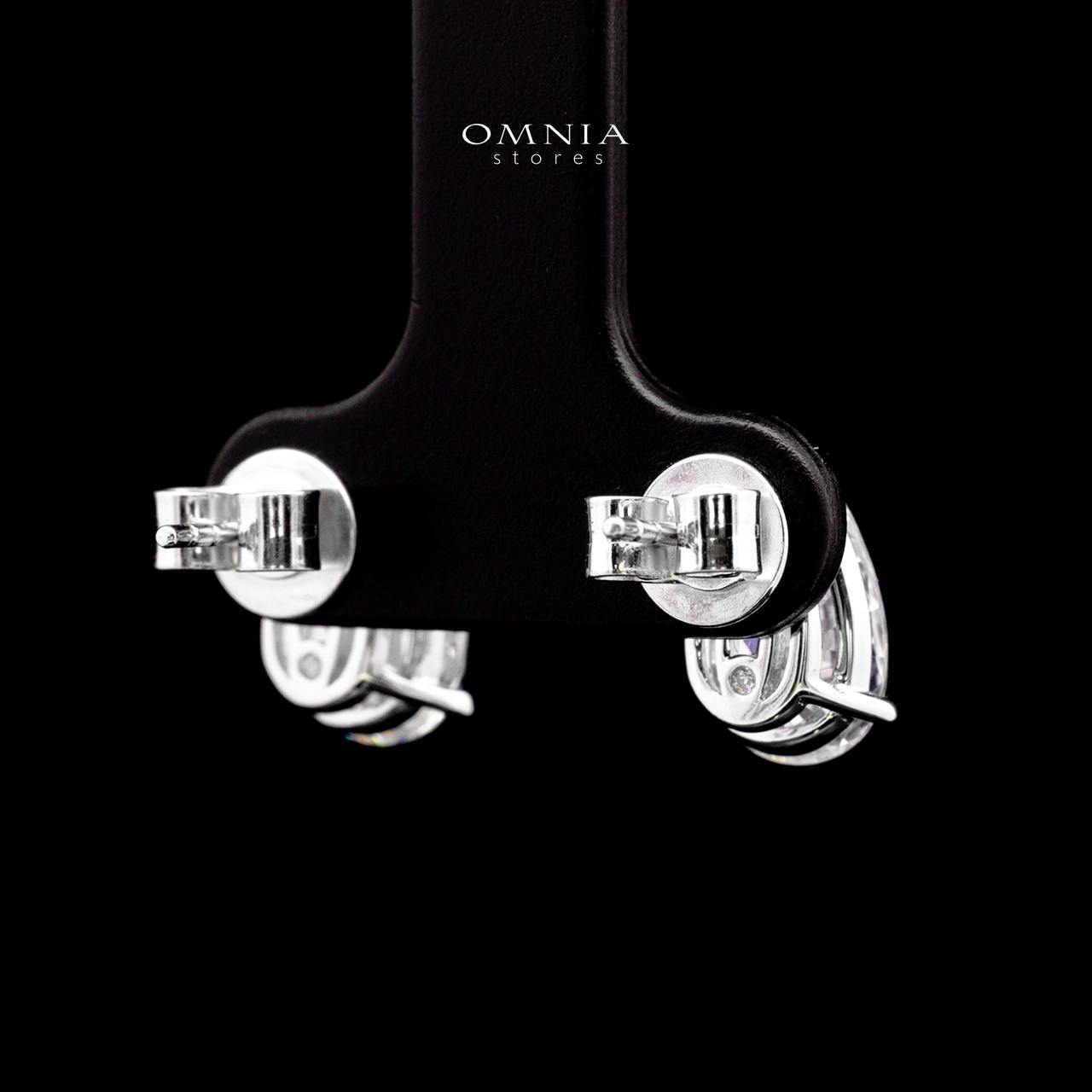 Kelsea Earring with Certificate, High-Quality Premium Simulated Diamonds in 925 Sterling Silver