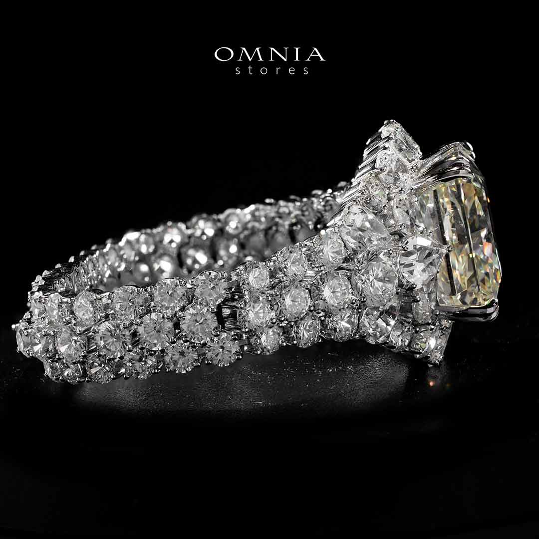 Nahid Yellow Silver Bracelet In 925 Silver High Quality Certified Lab Crafted Stones