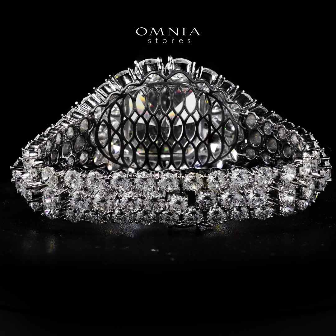 Nahid Yellow Silver Bracelet In 925 Silver High Quality Certified Lab Crafted Stones