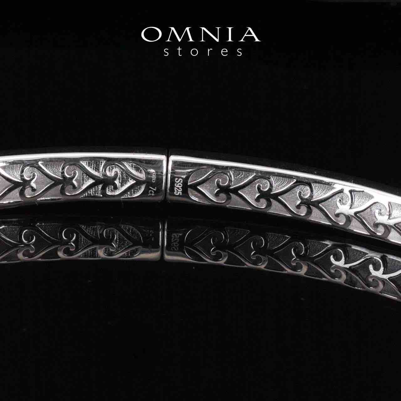 Omnia Amyah White Choker Necklace With High Quality Certified Lab Crafted Stones In 925 Silver - OMNIASTORES UAE