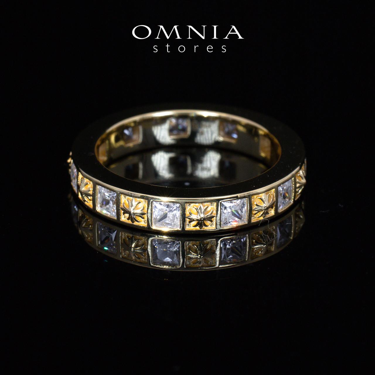 Della Gold Certified Lab Crafted Ring With High Quality 925 Silver - OMNIASTORES UAE