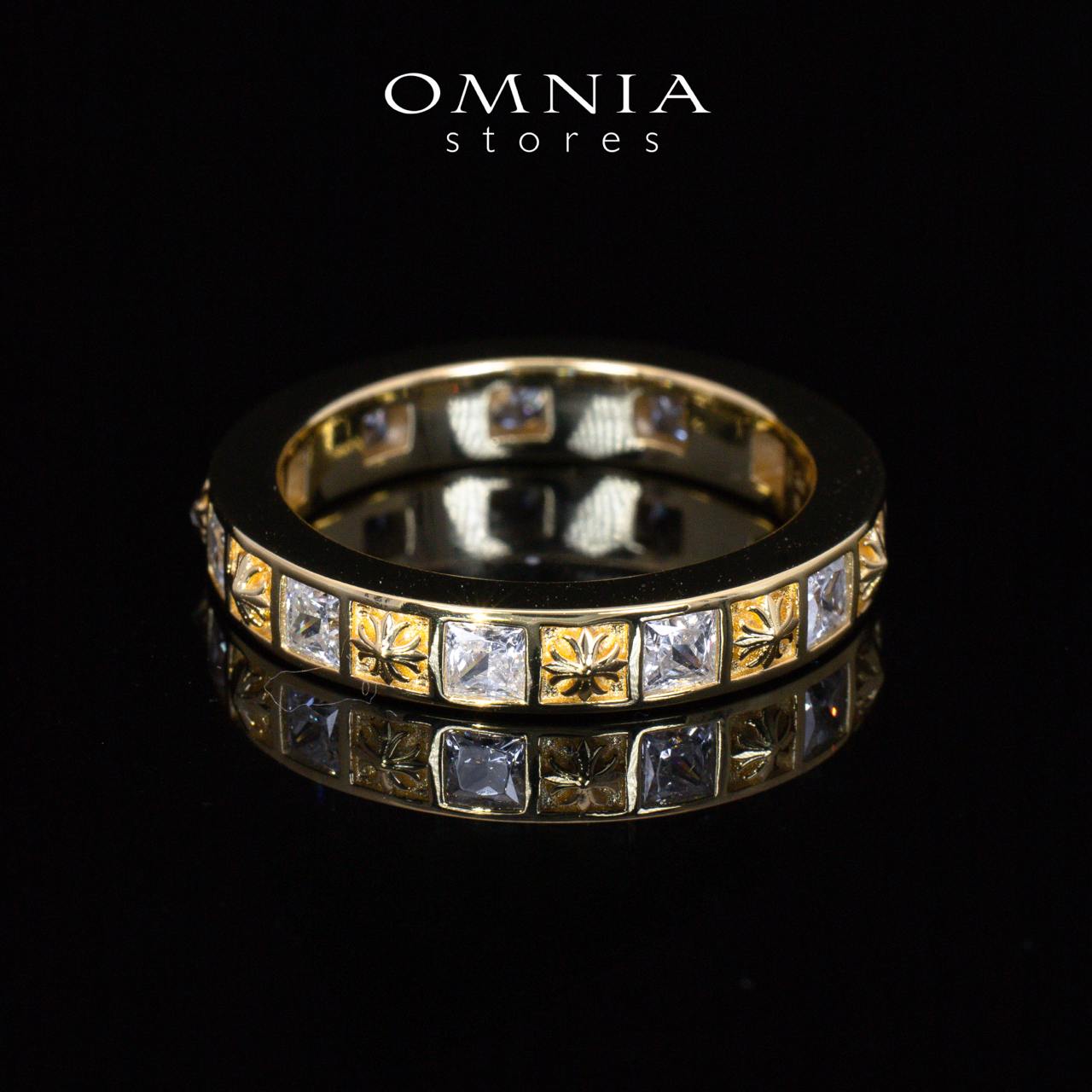Della Gold Certified Lab Crafted Ring With High Quality 925 Silver - OMNIASTORES UAE