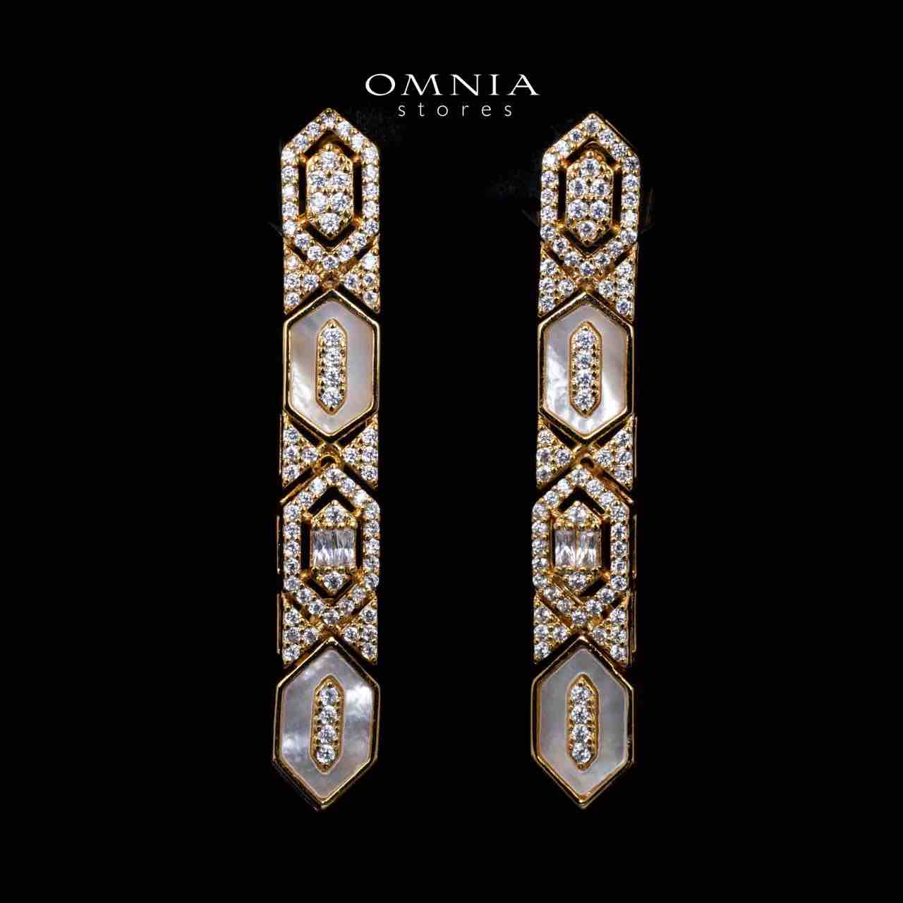 Raya Gold Luxury Bridal Full Set Accessories in High Quality Zircon Stone in Rhodium Plated - OMNIASTORES UAE