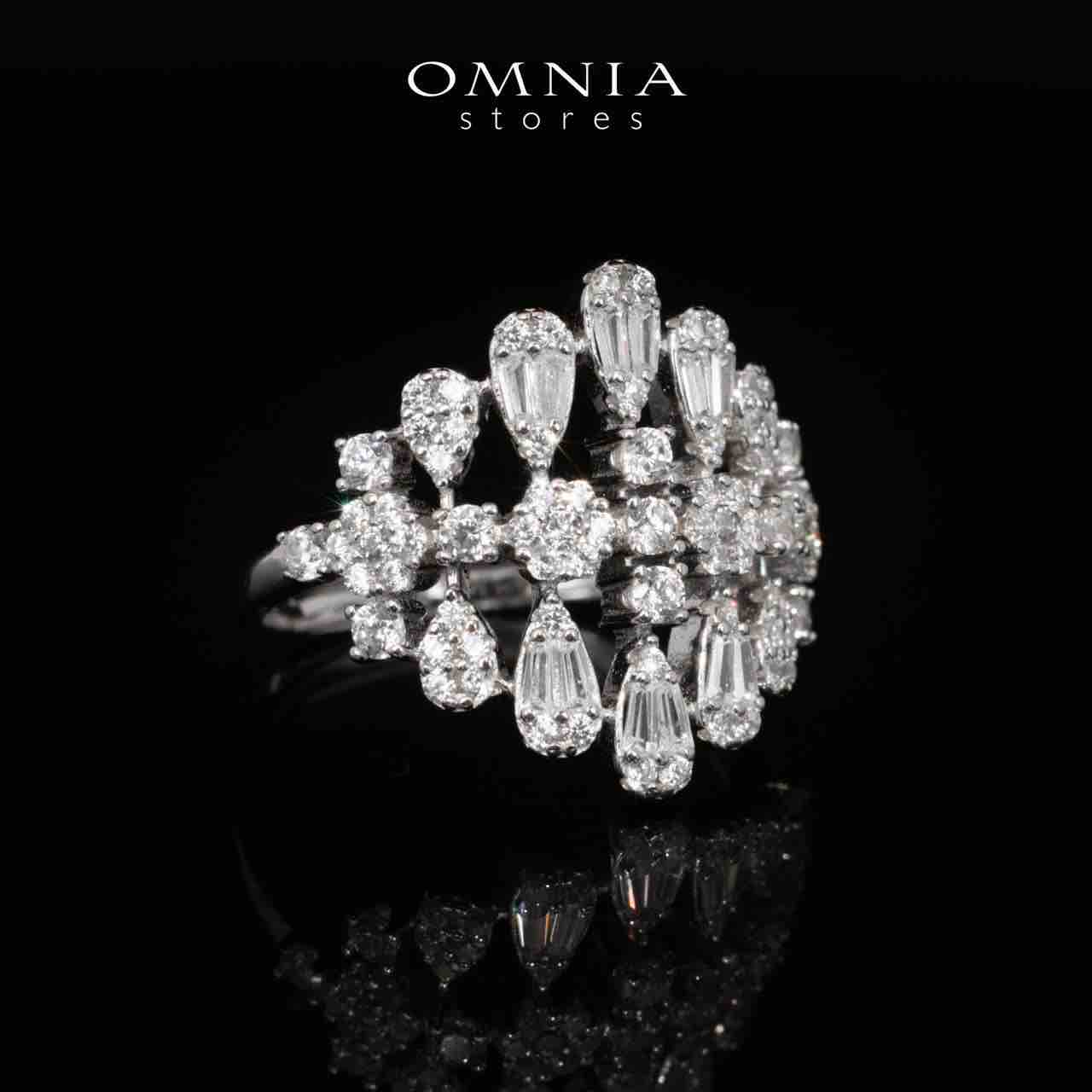 Kawthar White Bridal Full Set in 925 Silver High Quality Simulated Diamonds - OMNIASTORES UAE