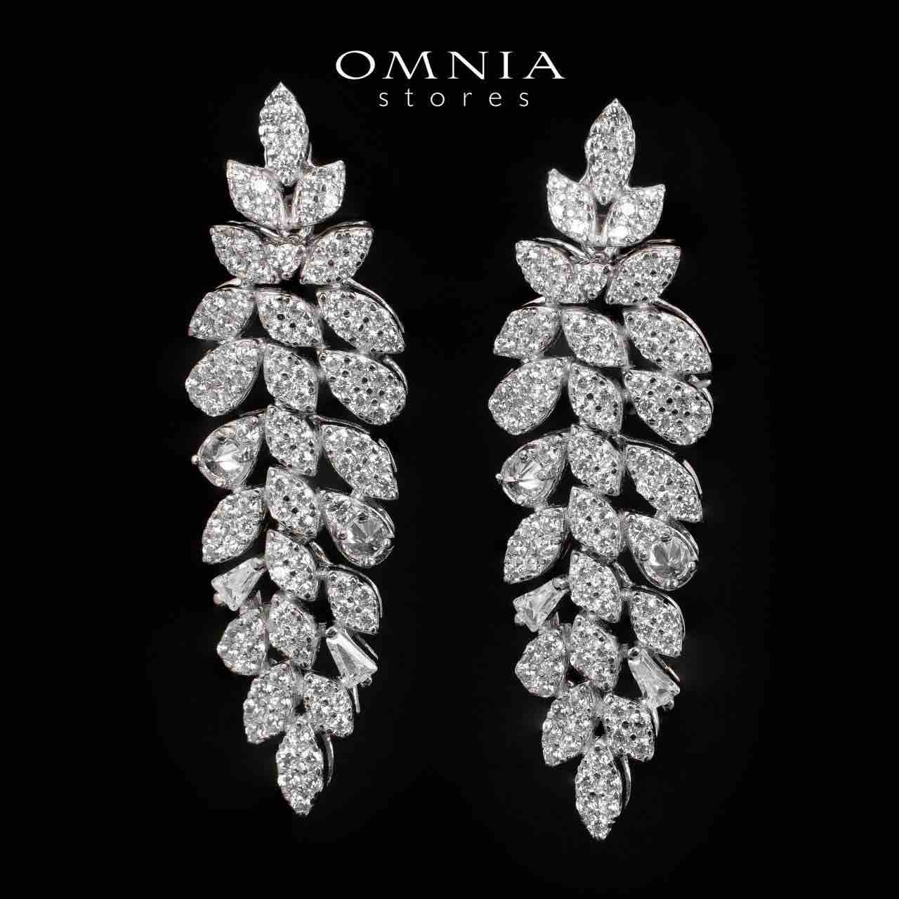 Emelia White Bridal Full Set in 925 Silver High Quality Simulated Diamonds - OMNIASTORES UAE