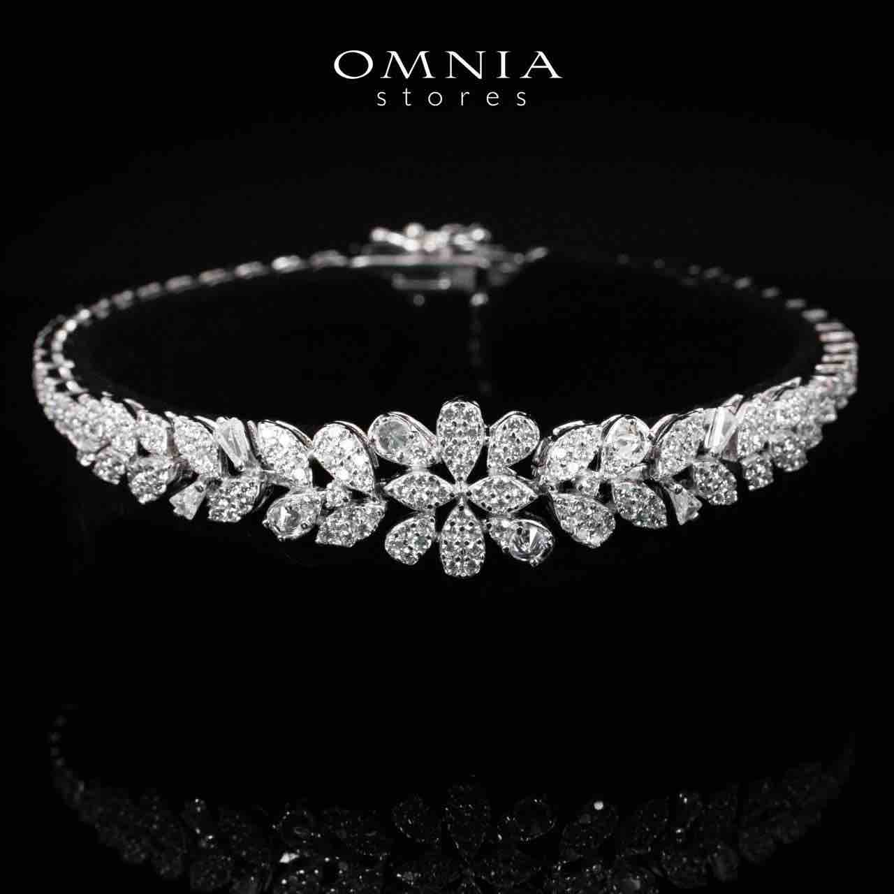 Emelia White Bridal Full Set in 925 Silver High Quality Simulated Diamonds - OMNIASTORES UAE