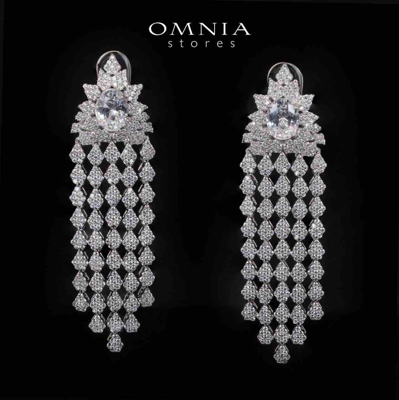 Scarlet White Bridal Full Set in 925 Silver High Quality Simulated Diamonds