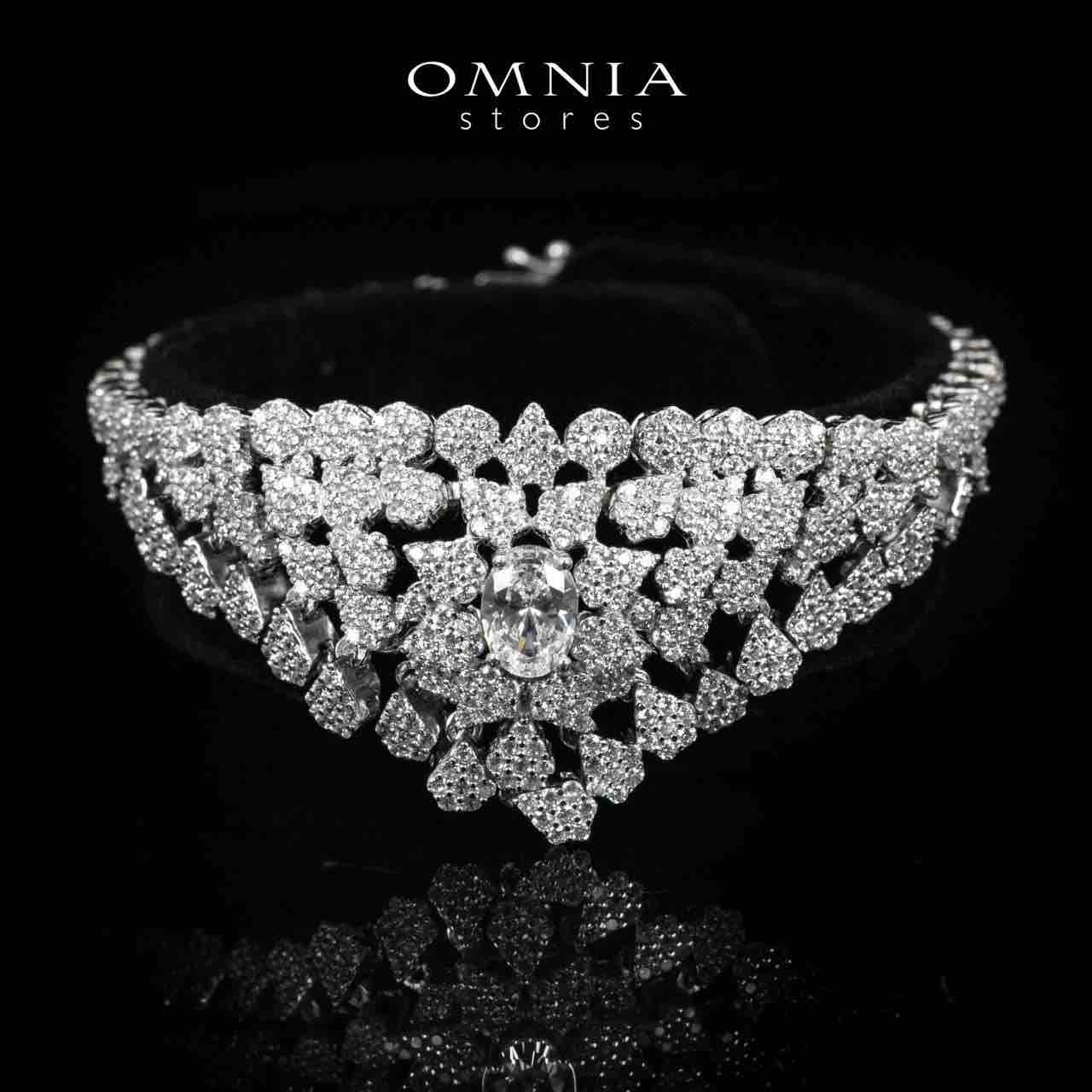 Scarlet White Bridal Full Set in 925 Silver High Quality Simulated Diamonds