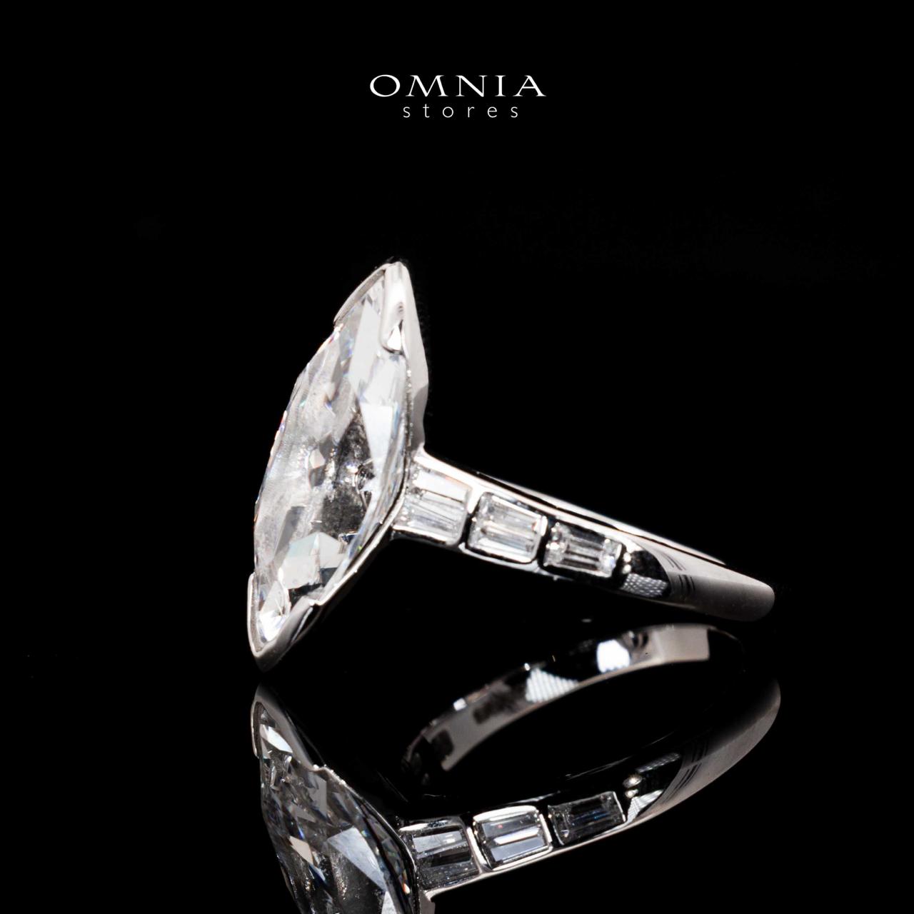 Judith Marquise Cut Ring With Certified High Quality Premium Stones in 925 Silver