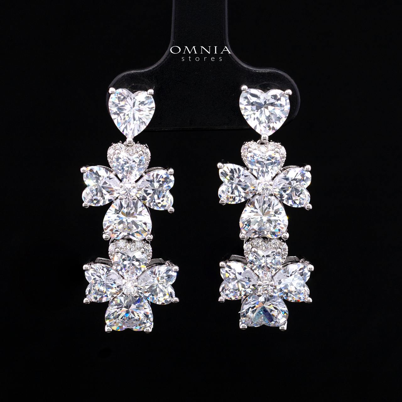 Jocelyn White Bridal Full Set – Premium Rhodium Plated with High-Quality Zircon Stones