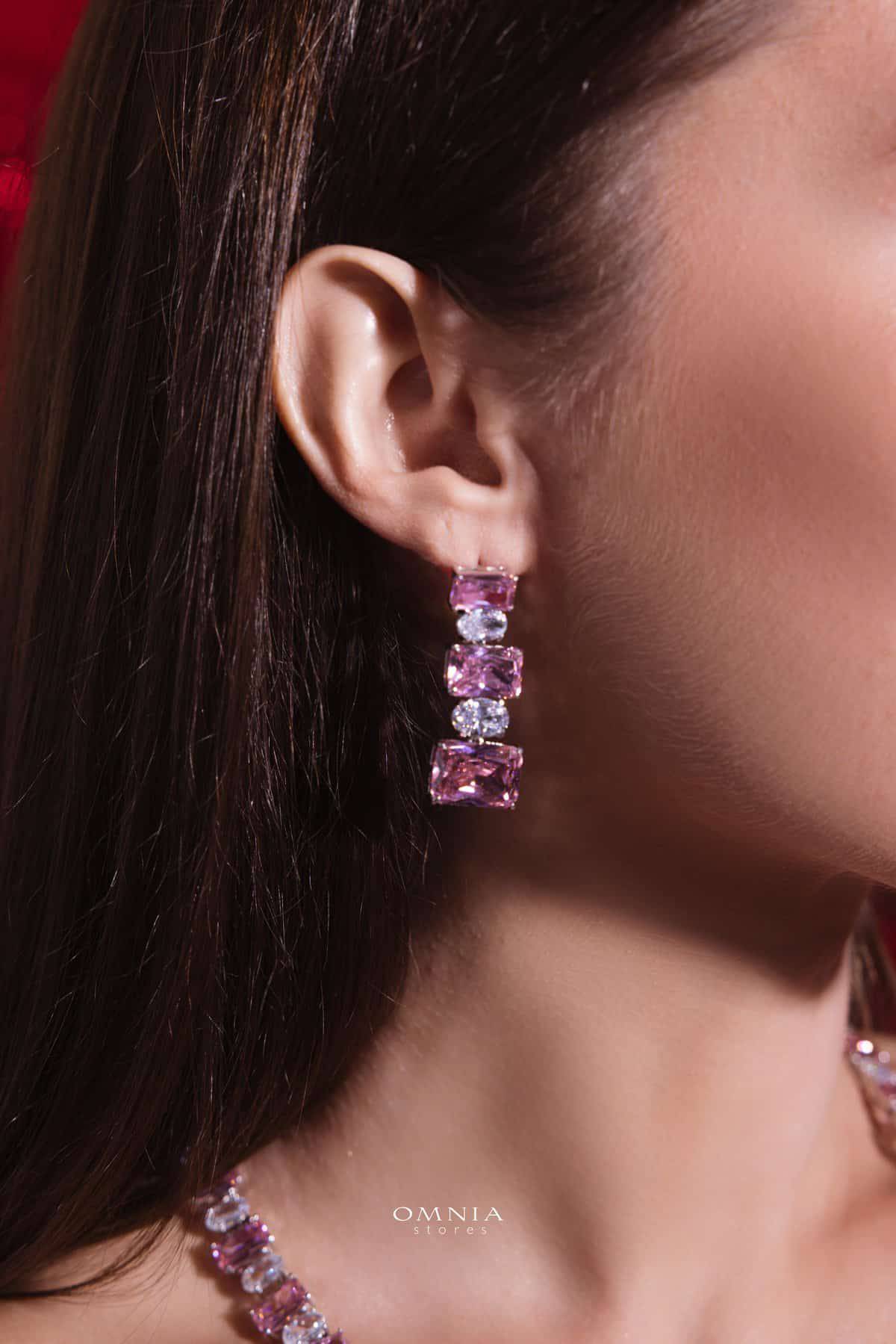 Omnia Amina Pink 925 Sterling Silver Set - OMNIASTORES UAE
