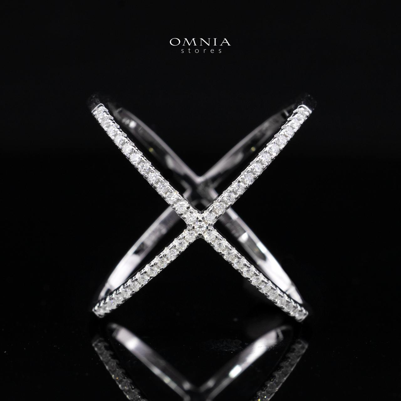 Virelle White Moissanite Stone Ring With GRA Certified High Quality in 925 Silver
