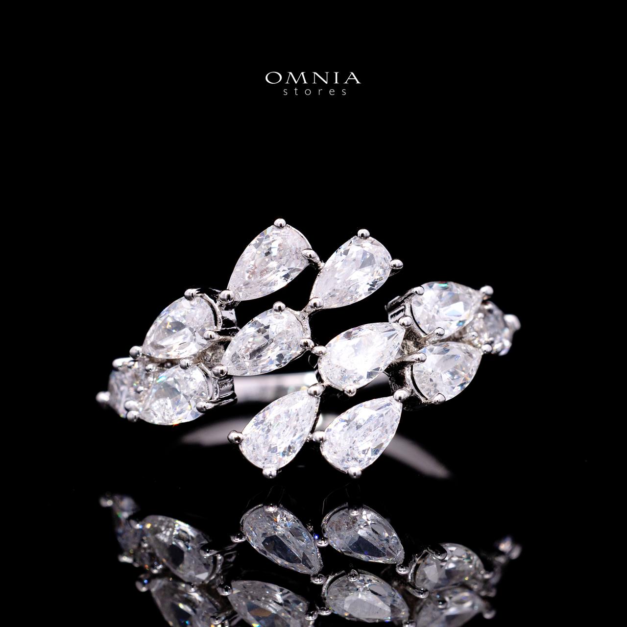 Talia White Luxury Bridal Full Set with High-Quality Simulated Diamonds – Rhodium Plated