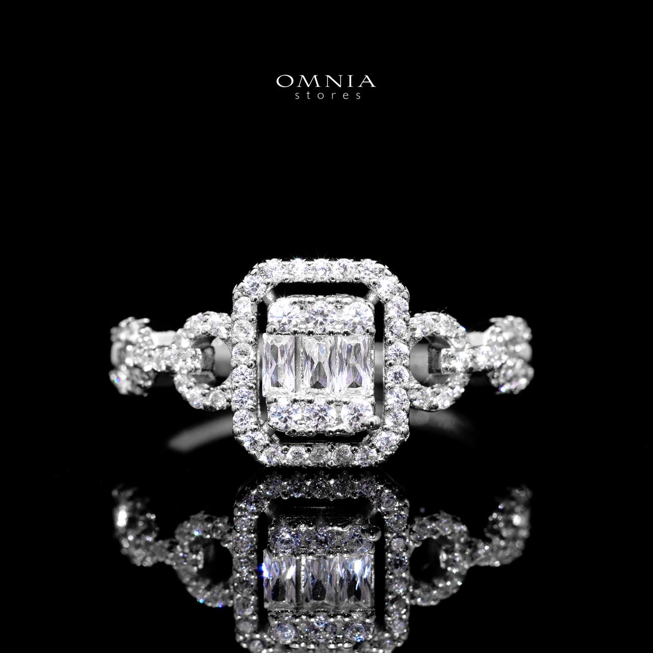Sindy White Luxury Bridal Full Set with High-Quality Simulated Diamonds – Rhodium Plated