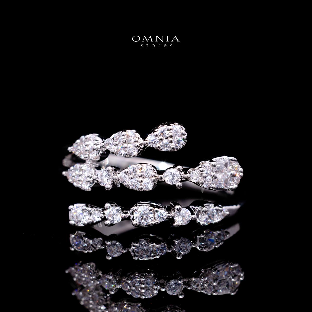 Madeline White Luxury Bridal Full Set with High-Quality Simulated Diamonds – Rhodium Plated