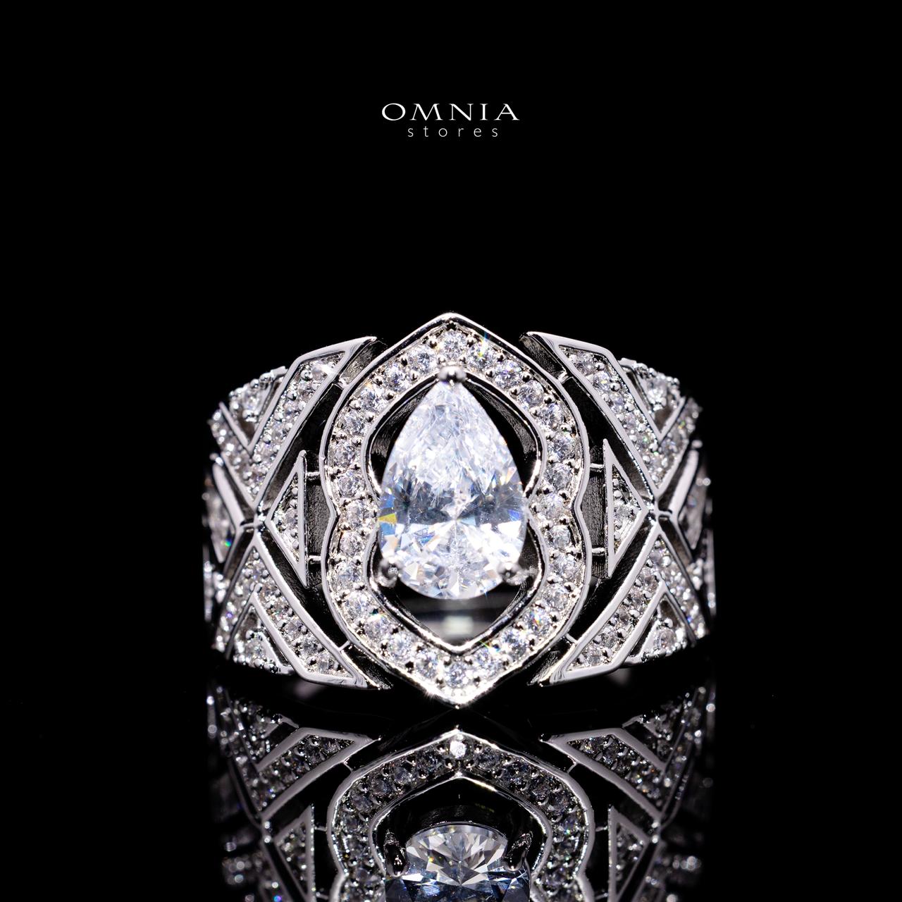 Daryan White Luxury Bridal Full Set with High-Quality Simulated Diamonds – Rhodium Plated