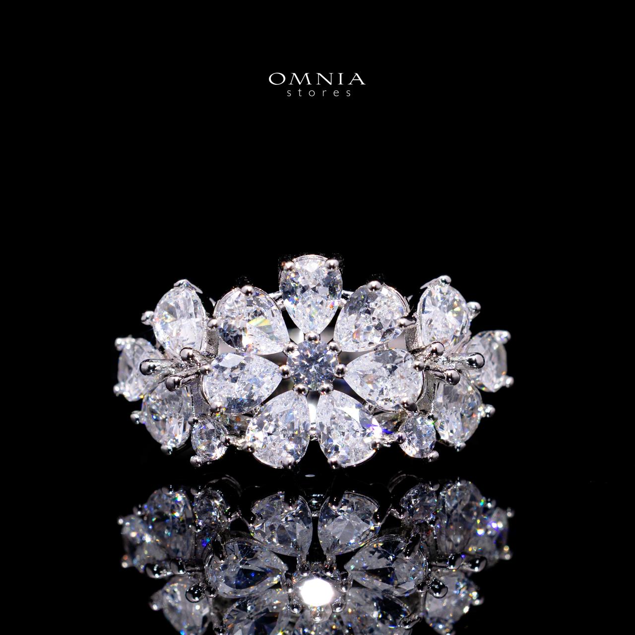 Seema White Luxury Bridal Full Set with High-Quality Simulated Diamonds – Rhodium Plated