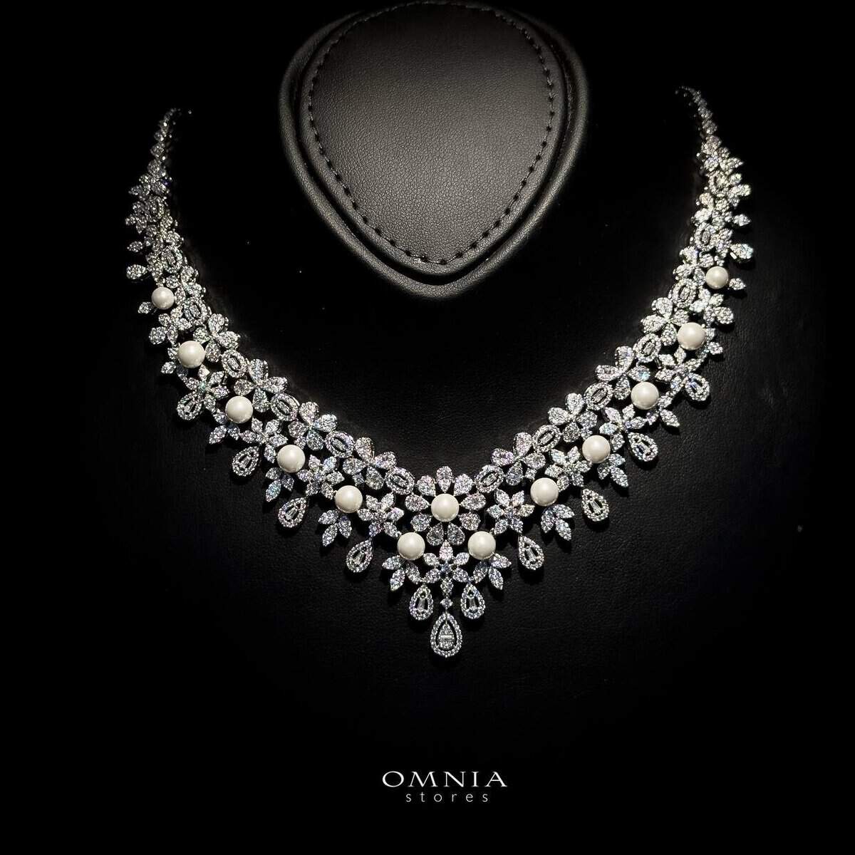 Omnia Elina White Bridal Full Set - OMNIASTORES UAE