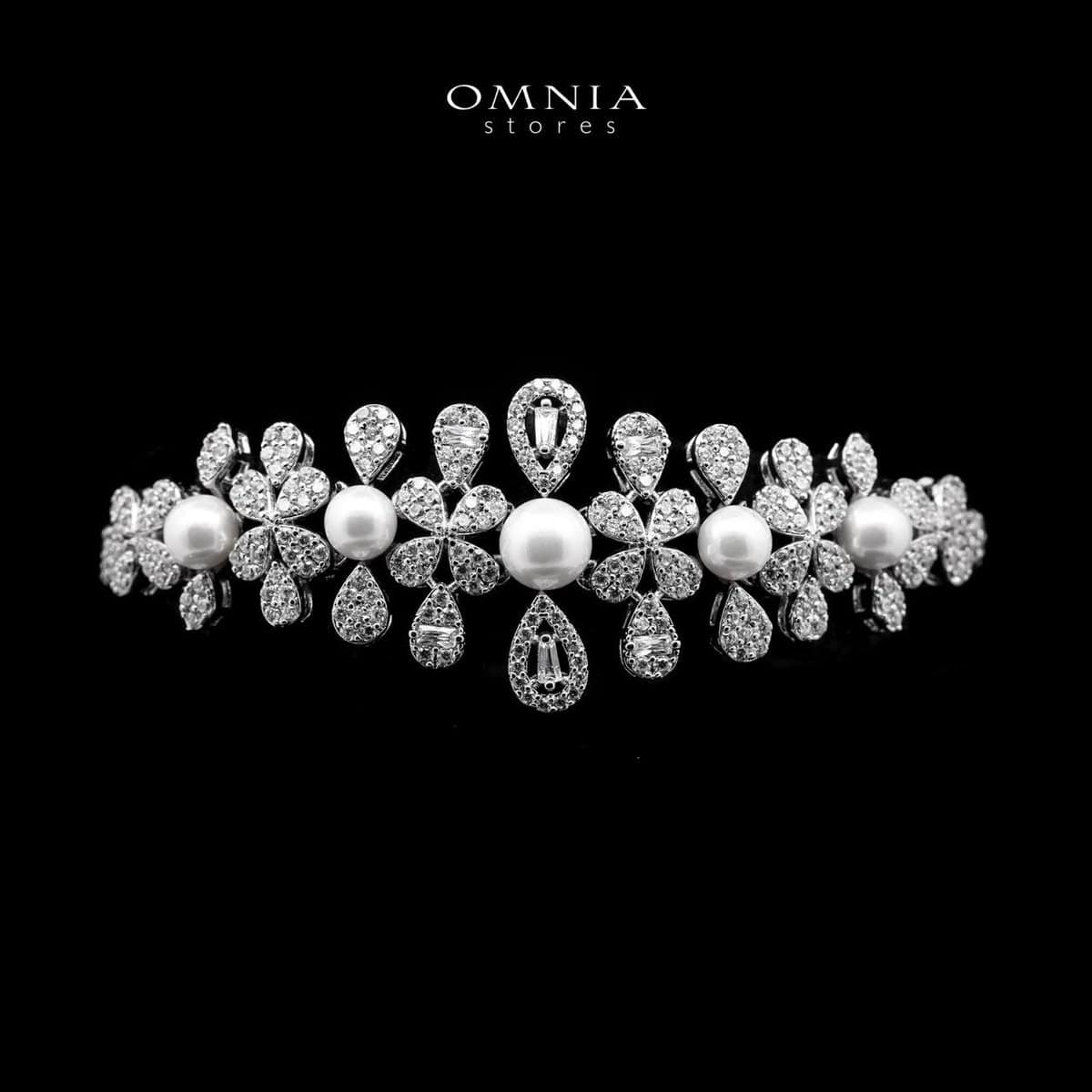 Omnia Elina White Bridal Full Set - OMNIASTORES UAE