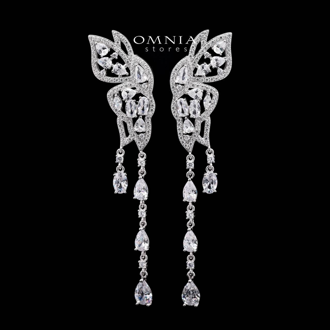 Omnia Mabel White Set in 925 Silver with High-Quality Zircon Stones - OMNIASTORES UAE