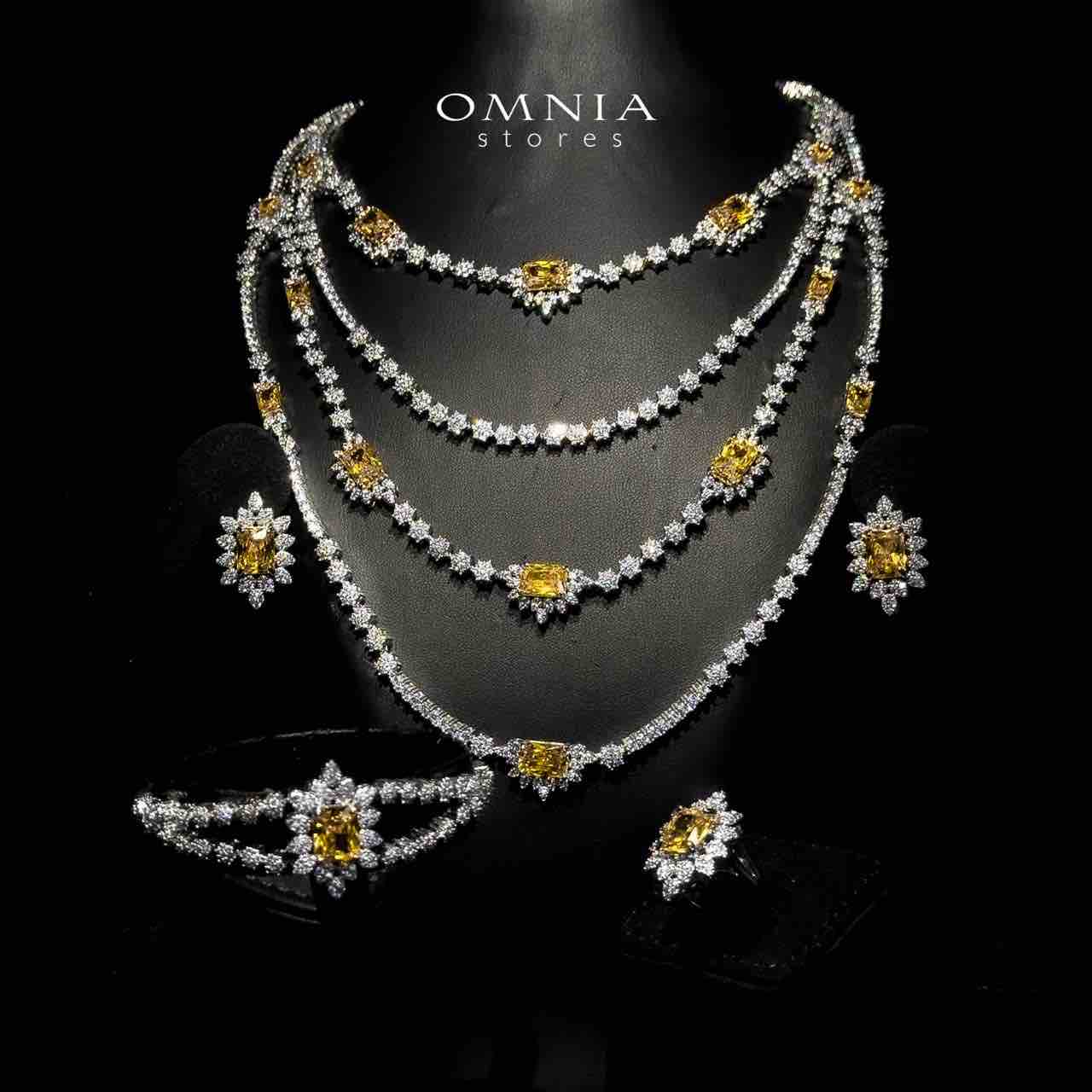 Omnia Blair Dark Yellow Bridal Full Set