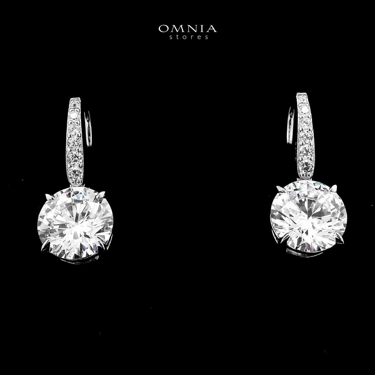 Mahvash Drop Earrings In 925 Silver Certified High Quality Lab Grown Stones