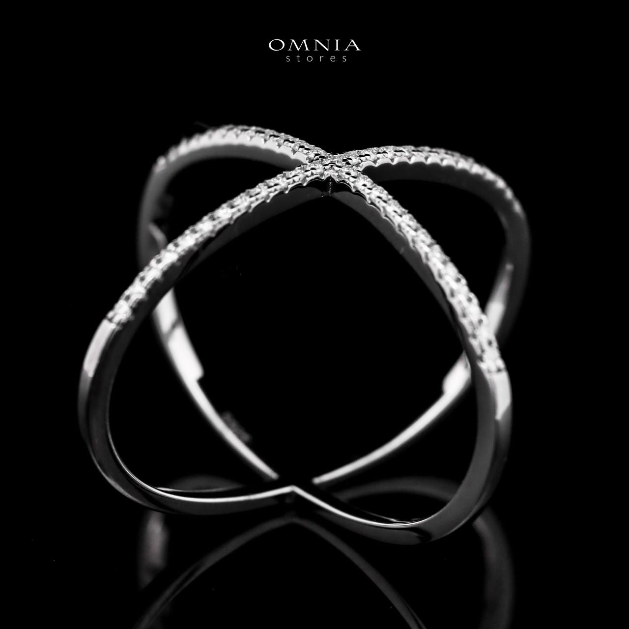 Virelle White Moissanite Stone Ring With GRA Certified High Quality in 925 Silver - OMNIASTORES UAE