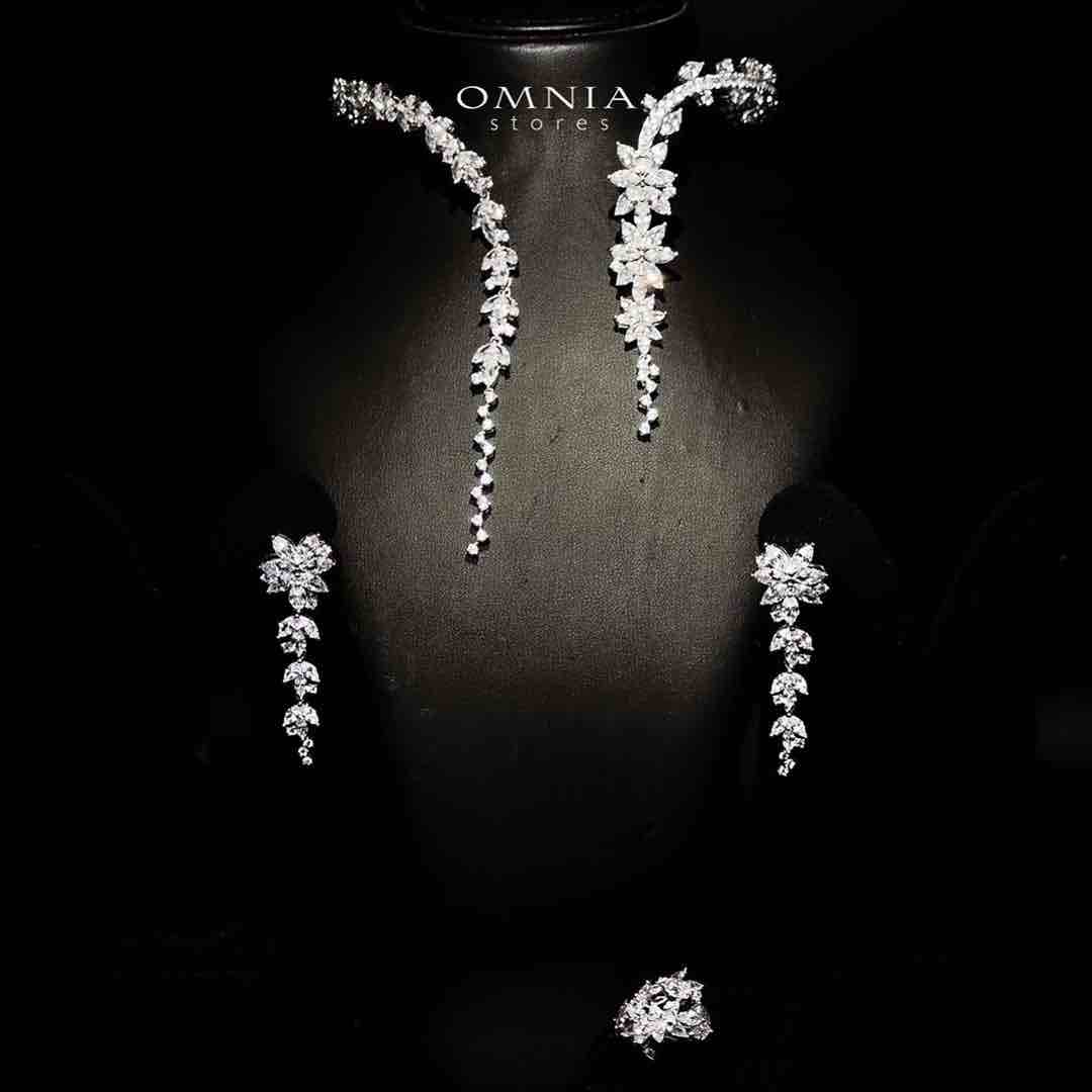 Omnia Abla White Bridal Set – A Timeless Statement of Elegance - OMNIASTORES UAE