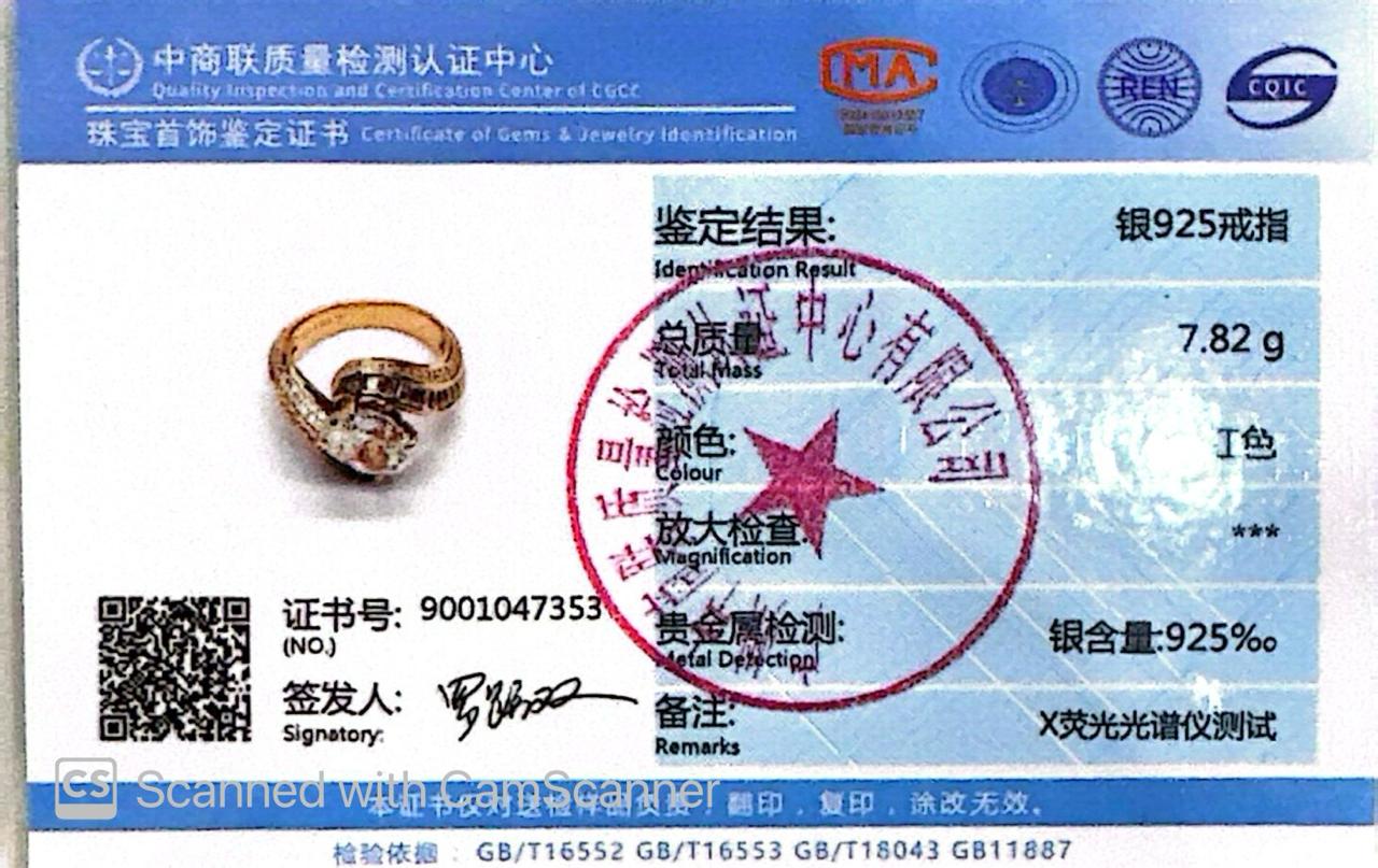 Omnia Rameen Rose Gold Twist Ring In 925 Silver High Quality Certified Lab Crafted Oval Cut Stones 3.5Ct