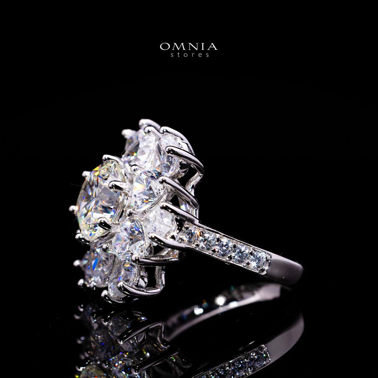 Sheryn Ring with Certificate | High-Quality Premium Simulated Diamonds in 925 Sterling Silver