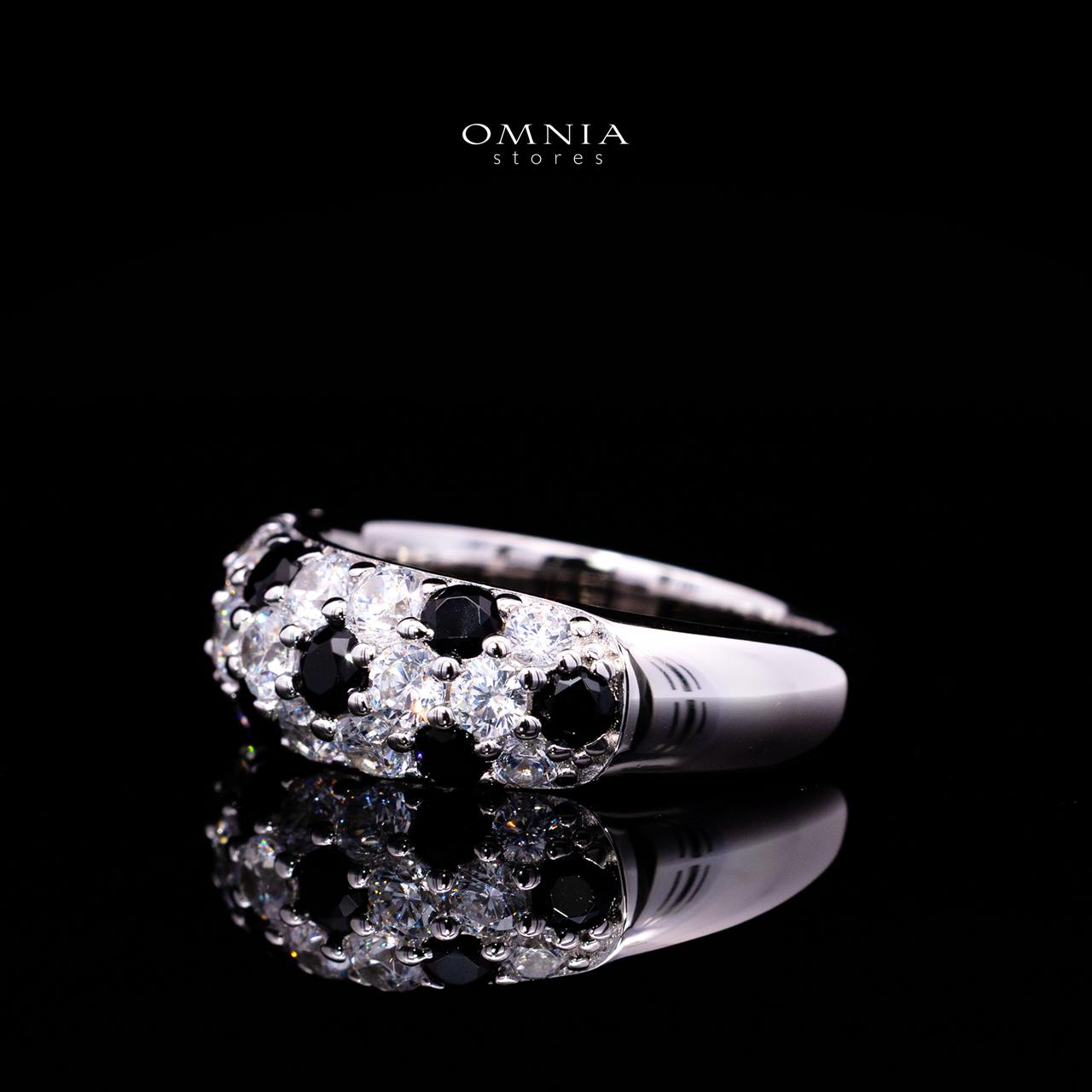 Angie Ring with Certified Premium Simulated Diamonds in 925 Sterling Silver