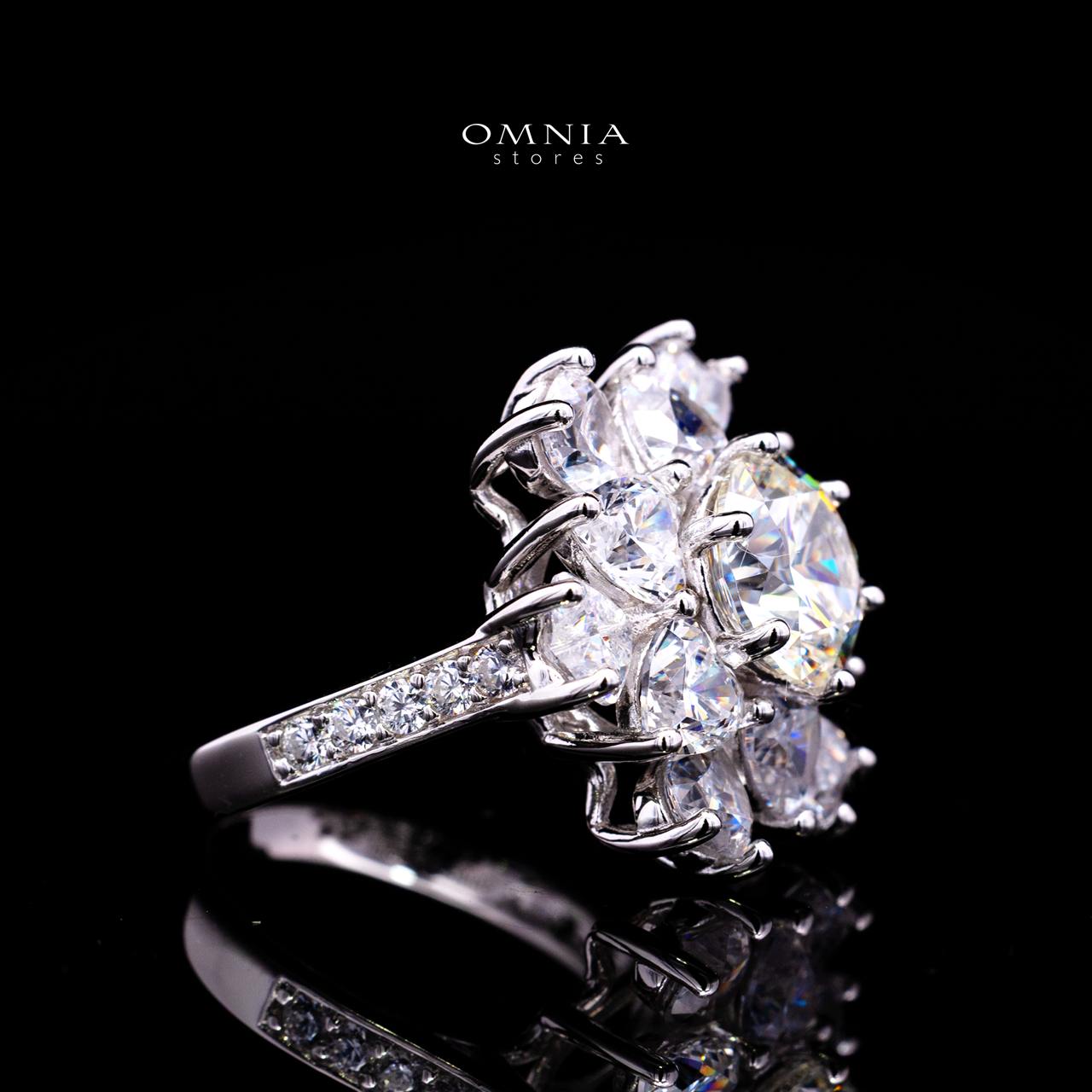 Sheryn Ring with Certificate | High-Quality Premium Simulated Diamonds in 925 Sterling Silver