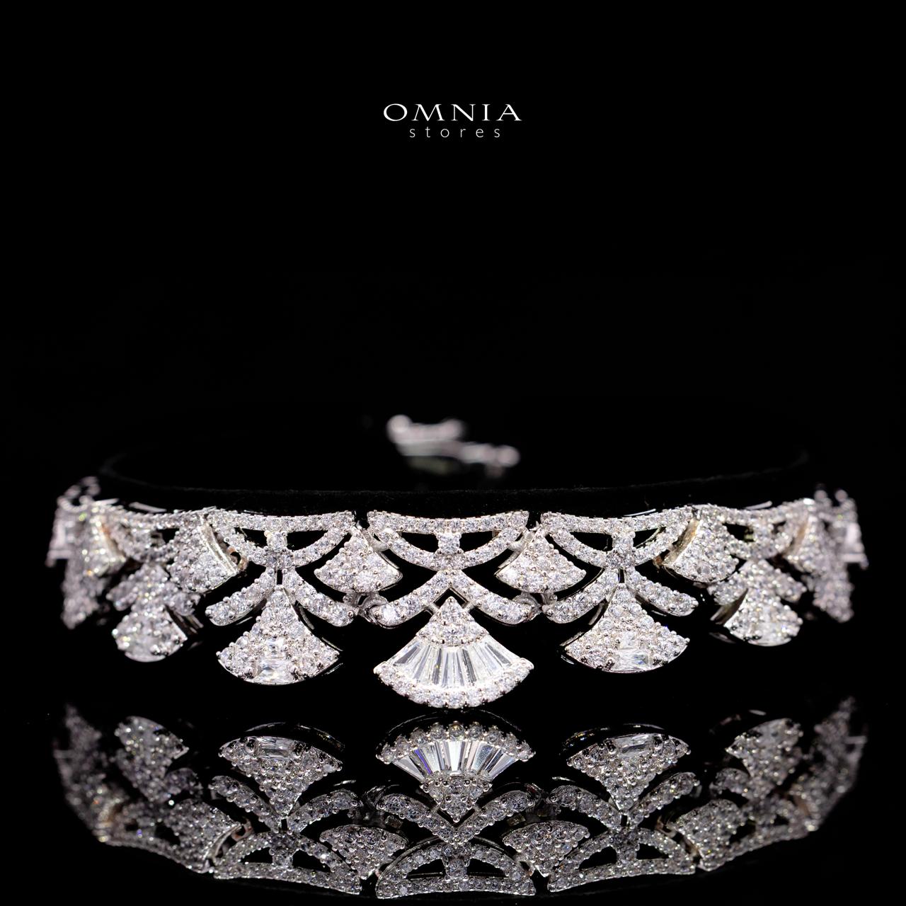 Jemila Luxury Bridal Full Set with High-Quality Simulated Diamonds – Rhodium Plated
