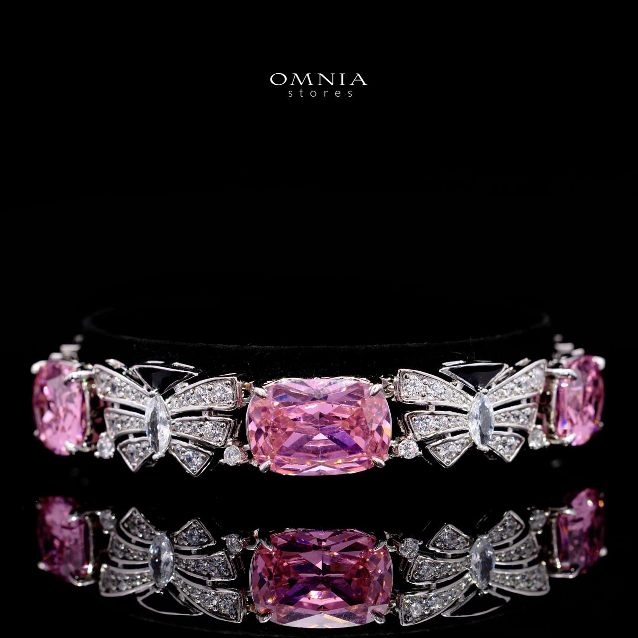 Kenzy Multicolor Luxury Bridal Full Set with High-Quality Simulated Diamonds – Rhodium Plated