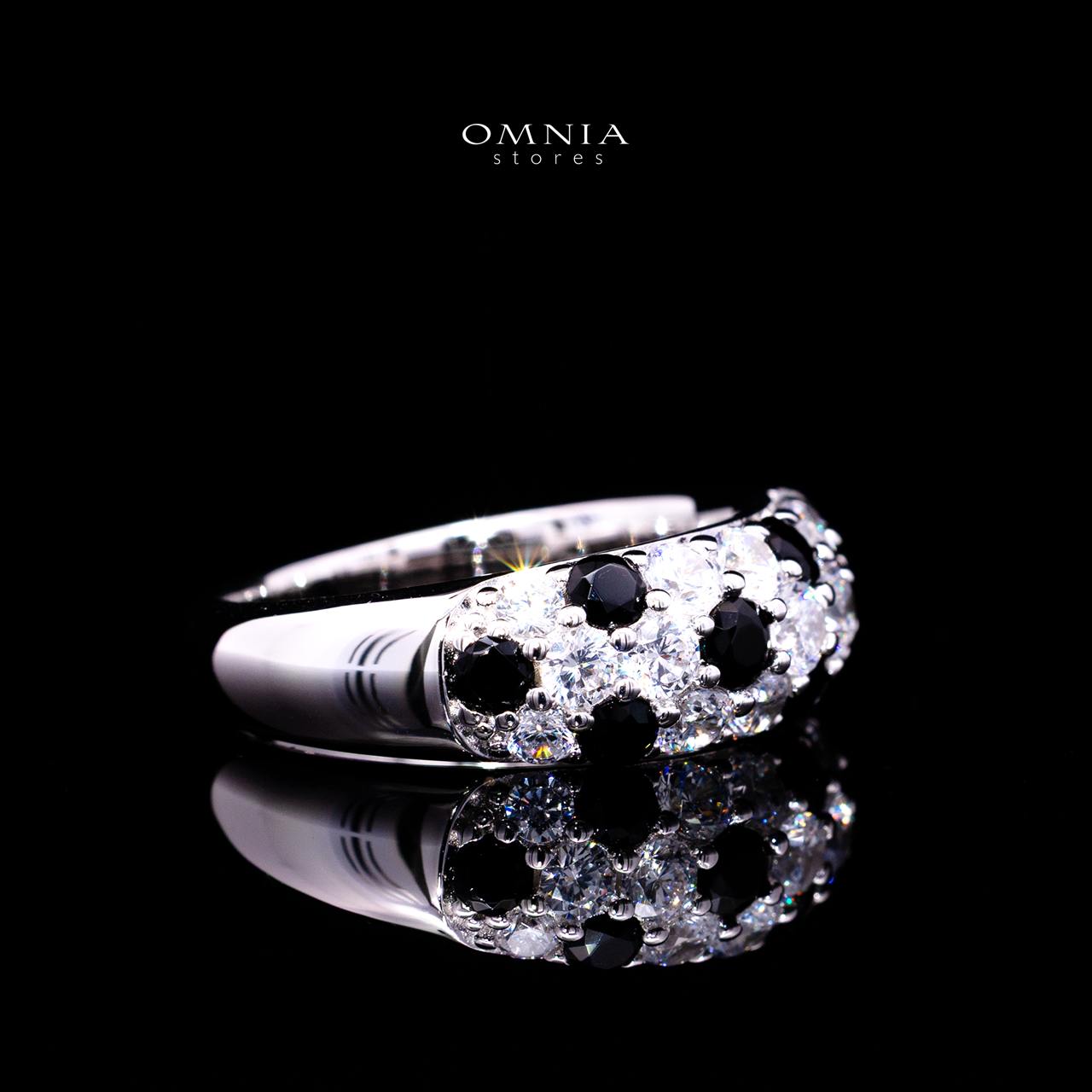 Angie Ring with Certified Premium Simulated Diamonds in 925 Sterling Silver