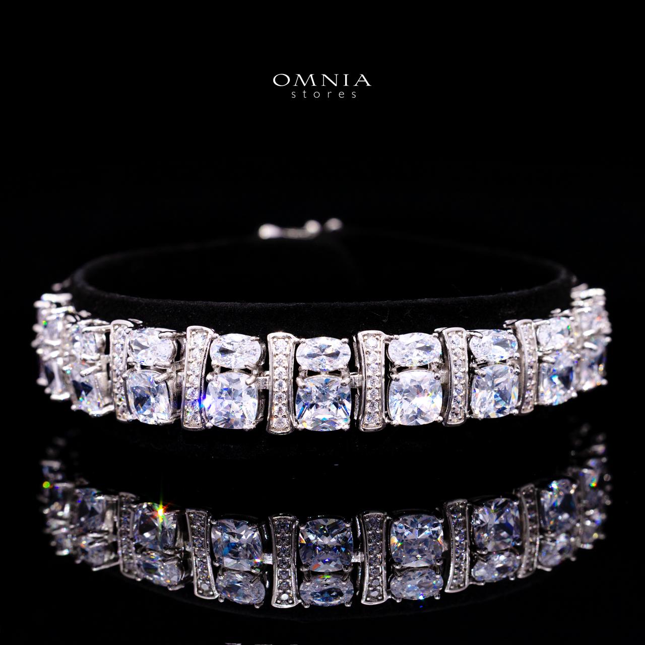 Marley White Bridal Full Set with High-Quality Simulated Diamonds – Rhodium Plated